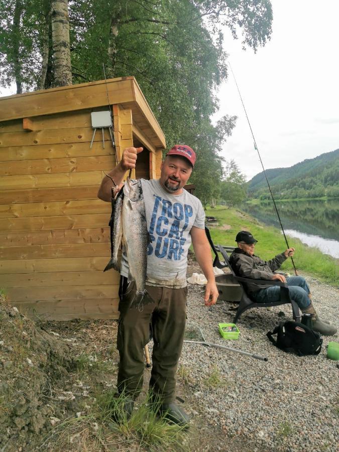 Holmset Camping And Fishing Namdalseid Екстериор снимка
