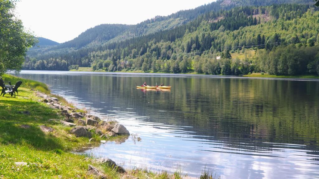 Holmset Camping And Fishing Namdalseid Екстериор снимка